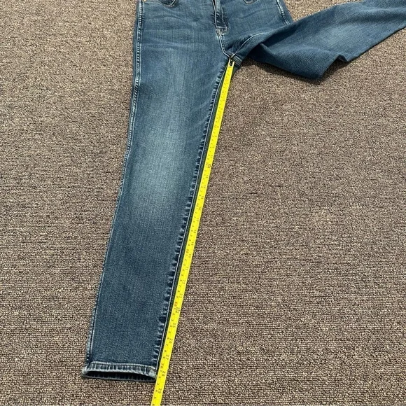 Madewell 10" High-Rise Skinny Jeans TENCEL™ Denim Edition Size 29 - Picture 9 of 15